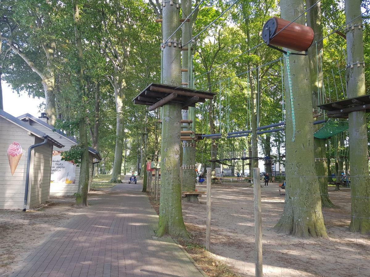 Apartament "Zloty Relaks" Tuz Przy Plazy Z Balkonem Z Widokiem Na Hel I Hamakami Puck Dış mekan fotoğraf