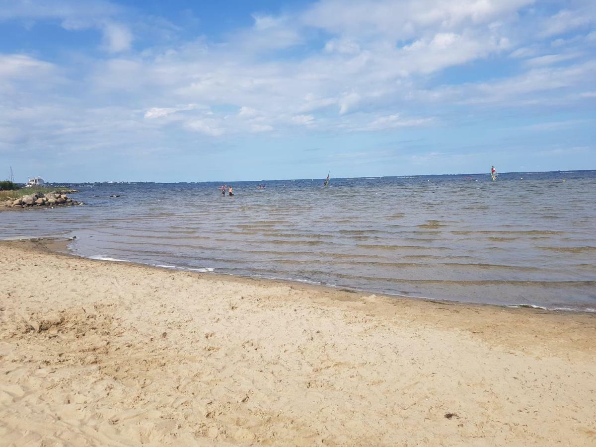 Apartament "Zloty Relaks" Tuz Przy Plazy Z Balkonem Z Widokiem Na Hel I Hamakami Puck Dış mekan fotoğraf