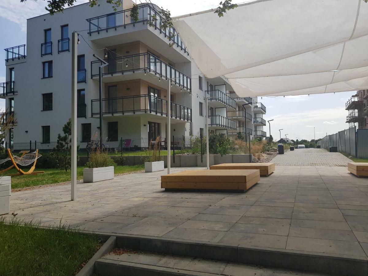Apartament "Zloty Relaks" Tuz Przy Plazy Z Balkonem Z Widokiem Na Hel I Hamakami Puck Dış mekan fotoğraf