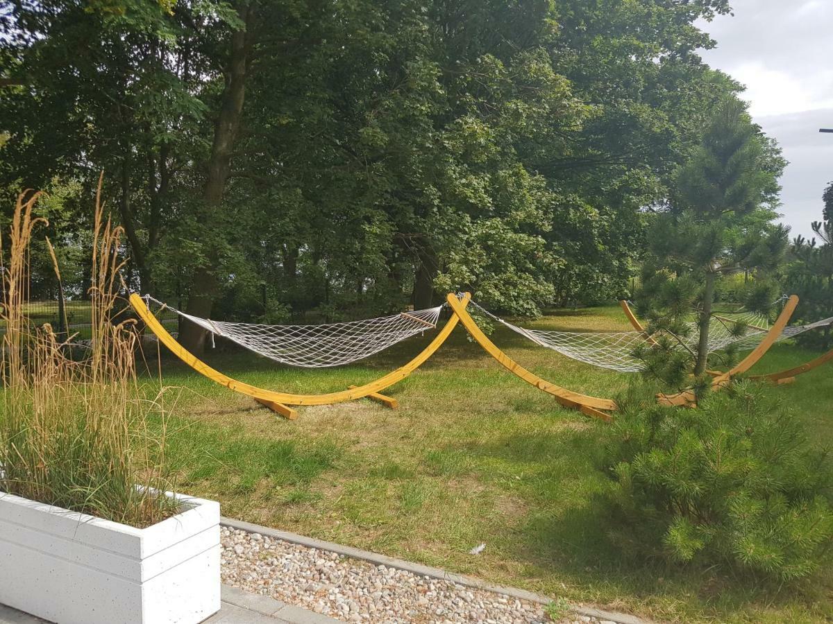 Apartament "Zloty Relaks" Tuz Przy Plazy Z Balkonem Z Widokiem Na Hel I Hamakami Puck Dış mekan fotoğraf